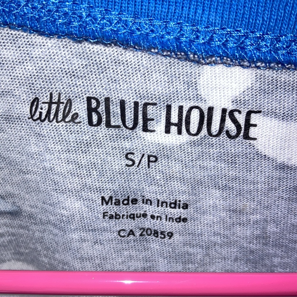 Whale Nautical Block Island Little Blue House Nightgown S/P - Picture 4 of 5